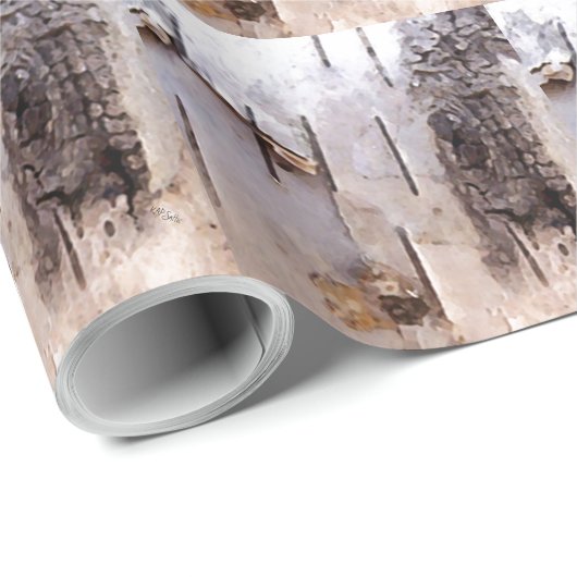 Birch Bark Cadeaupapier (Rol Hoek)