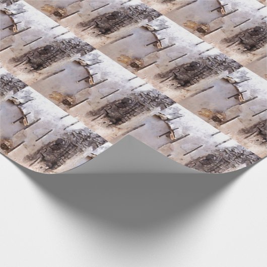 Birch Bark Cadeaupapier (Hoek)