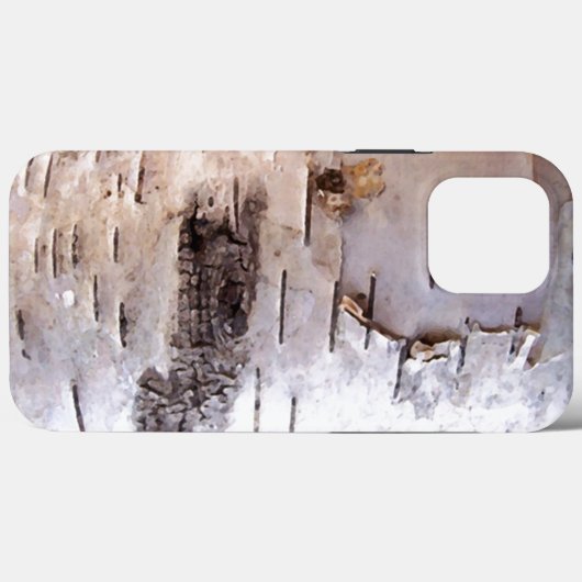 Birch Bark Fotografie Natuur Case-Mate iPhone Case (Achterkant (horizontaal))