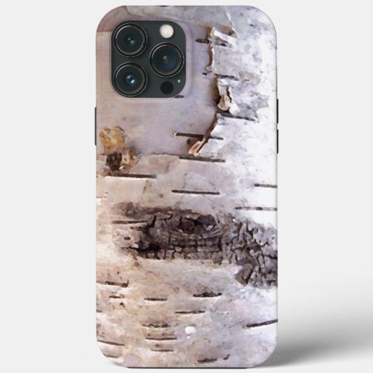 Birch Bark Fotografie Natuur Case-Mate iPhone Case (Achterkant)