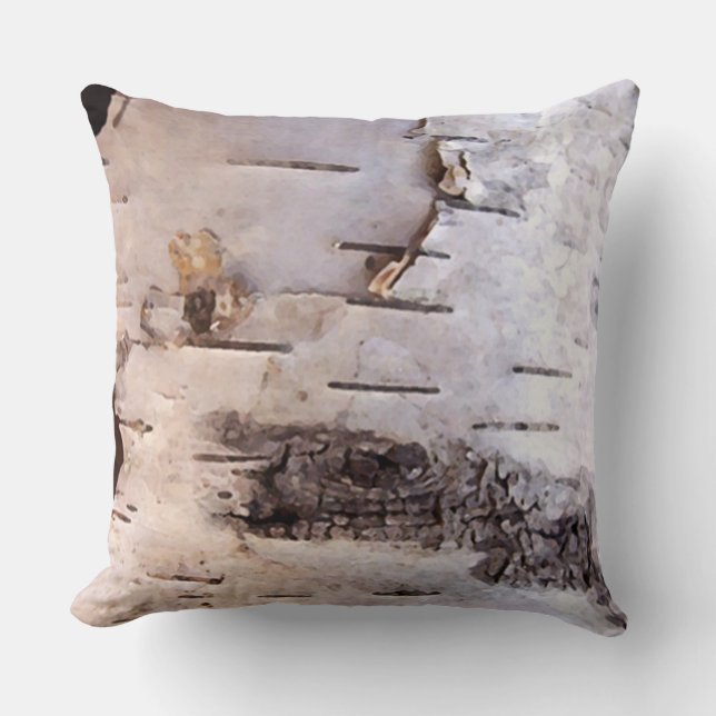 Birch Bark Kussen (Voorkant)