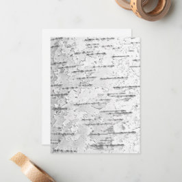 Birch Bark Note Kaart Notitiekaartje