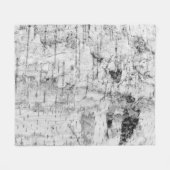 Birch bark pattern fleece blanket deken (Voorkant (Horizontaal))