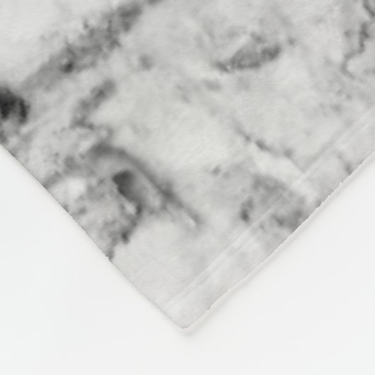 Birch bark pattern fleece blanket deken (Hoek)