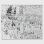 Birch bark pattern wrapping paper cadeaupapier (Vlak)