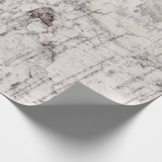 Birch bark pattern wrapping paper cadeaupapier (Hoek)