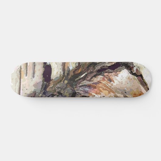 BIRCH BARK SKATEBOARD (Horizontaal)
