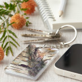 BIRCH BARK SLEUTELHANGER (Voorkant Rechts)