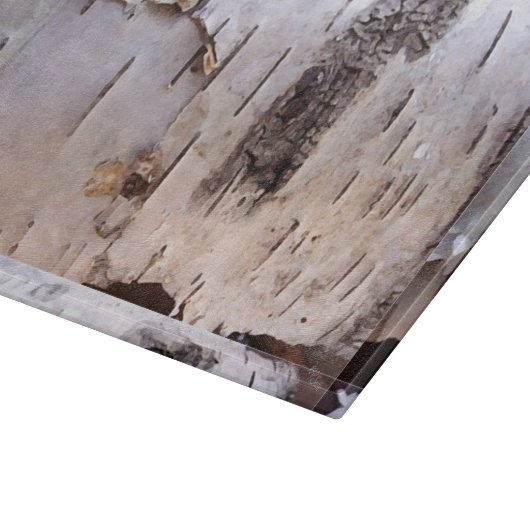 Birch Bark Snijplank (Hoek)