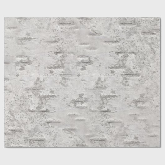 Birch Bark Texture Cadeaupapier (Vlak)