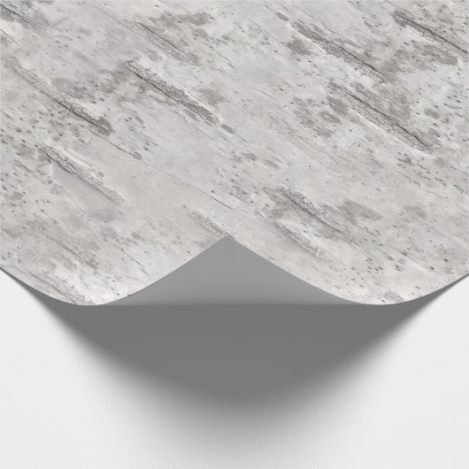 Birch Bark Texture Cadeaupapier (Hoek)