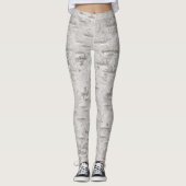 Birch Bark Texture Leggings (Voorkant)