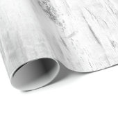 Birch Bark Wit Rustiek Vakantie Gift Cadeaupapier (Rol Hoek)