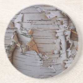 Birch Bark Zandsteen Onderzetter