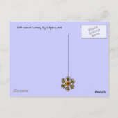 BIRCH BOMEN IN TUSCANY BRIEFKAART (Achterkant)