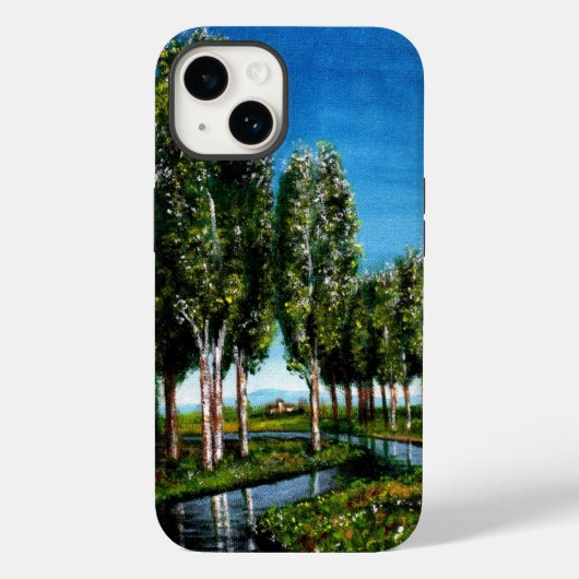 BIRCH BOMEN IN TUSCANY Case-Mate iPhone CASE (Achterkant)