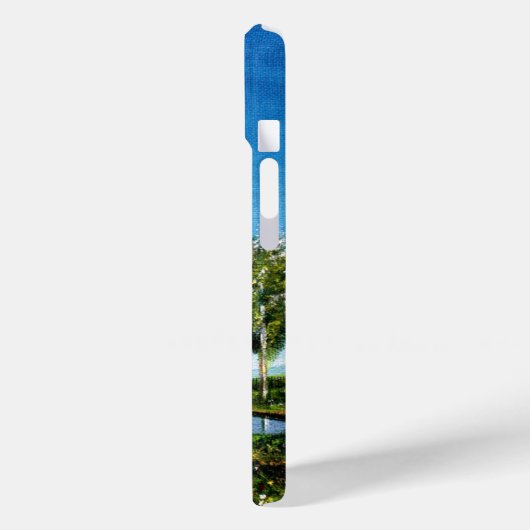 BIRCH BOMEN IN TUSCANY LANDSCAPE Case-Mate iPhone CASE (Achterkant / Links)