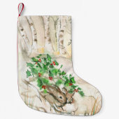 Birch Bunnies Kleine Kerstsok (Voorkant)