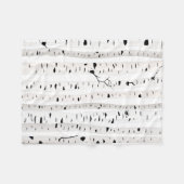 Birch Fleece Deken (Voorkant (Horizontaal))