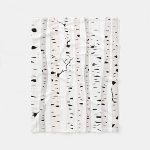 Birch Fleece Deken