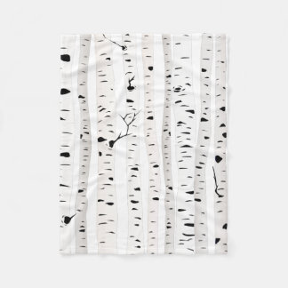 Birch Fleece Deken