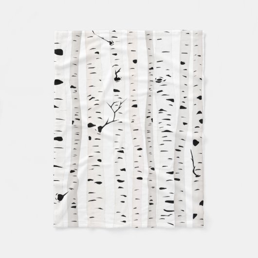 Birch Fleece Deken (Voorkant)