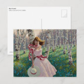 Birch Forest Briefkaart (Voorkant / Achterkant)