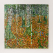 Birch Forest by Gustav Klimt Legpuzzel (Verticaal)