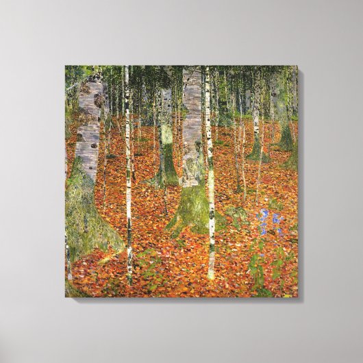 Birch Forest Canvas Afdruk (Voorkant)