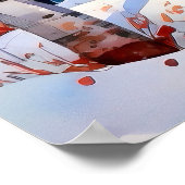 Birch Forest Landscape Poster (Hoek)