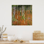 Birch Forest Poster (Keuken)