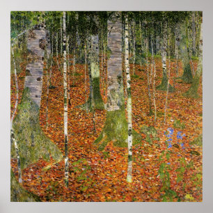 Birch Forest Poster