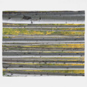 Birch Forest rustic Fleece deken (Voorkant (Horizontaal))