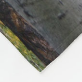 Birch Forest rustic Fleece deken (Hoek)