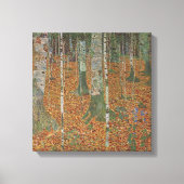 Birch Forest van Gustav Klimt,  Art Nouveau Canvas Afdruk (Voorkant)