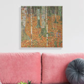 Birch Forest van Gustav Klimt, Art Nouveau Canvas Afdruk (Insitu (Woonkamer))