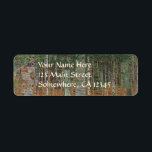 Birch Forest van Gustav Klimt,  Art Nouveau Etiket<br><div class="desc">Birch Forest (c. 1903) van Gustav Klimt is een Victoriaans era Symbolisme fijn kunstlandschapsschilderij met een natuur scène. Een bos met berkenbomen en bladeren in het herfstseizoen, met bruine bladeren verspreid over de grond. Over de kunstenaar: Gustav Klimt (1862-1918) was een Oostenrijkse symbolistische schilder en een van de meest prominente...</div>