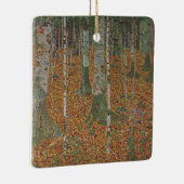 Birch Forest van Gustav Klimt,  Art Nouveau Keramisch Ornament (Rechts)