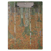 Birch Forest van Gustav Klimt,  Art Nouveau Klembord (Voorkant)