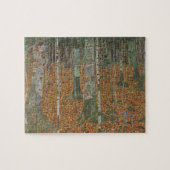 Birch Forest van Gustav Klimt,  Art Nouveau Legpuzzel (Horizontaal)