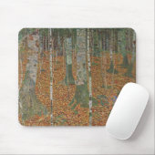 Birch Forest van Gustav Klimt,  Art Nouveau Muismat (Met muis)