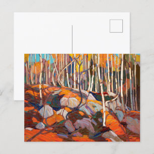 Birch Grove, herfst Tom Thomson Briefkaart