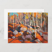 Birch Grove, herfst | Tom Thomson | Briefkaart (Voorkant / Achterkant)