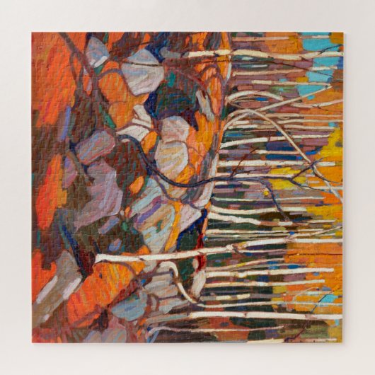 Birch Grove, herfst | Tom Thomson | Legpuzzel (Horizontaal)