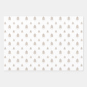 Birch Kraft Paper Moderne kerstboom & rendierpapie (Voorkant 3)