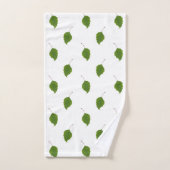 Birch Leaf Pattern Bad Handdoek (Handdoek)