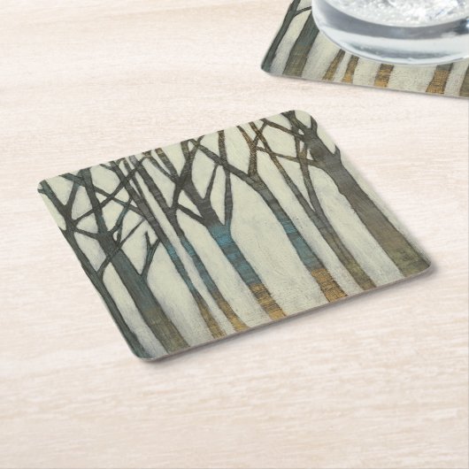 Birch Line I Kartonnen Onderzetters (Schuin)