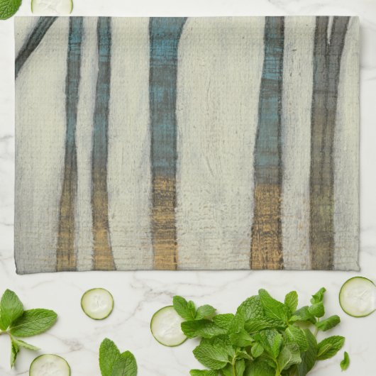 Birch Line I Theedoek (Gevouwen)