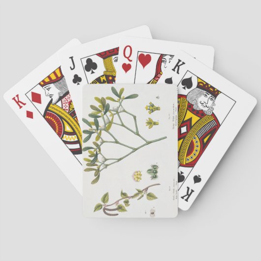 Birch (links) en Mistletoe (rechts), fig. 9 en 10 Speelkaarten (Achterkant)