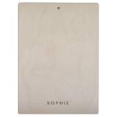 Birch Plywood | Lichte houtkorrel Moderne Klembord (Achterkant)